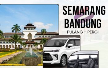 Layanan travel rute semarang bandung pp via tol