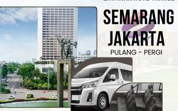 layanan travel semarang jakarta pp via tol dengan layanan antar jemput