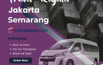 layanan travel jakarta semarang pp